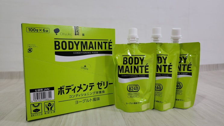 보디멘테 BODY MAINTE B240 제품 표시 정보와 체험 기록 이미지 13